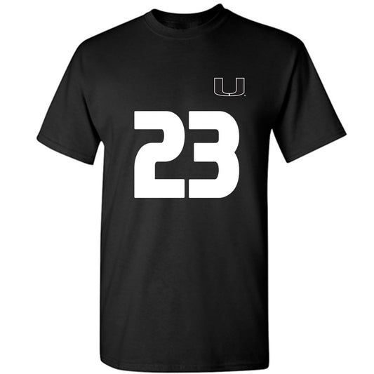 Miami - NCAA Women's Soccer : Brea Gibbons - Replica Shersey T-Shirt-0