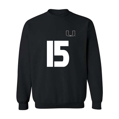 Miami - NCAA Women's Soccer : Allie Serlenga - Replica Shersey Crewneck Sweatshirt-0