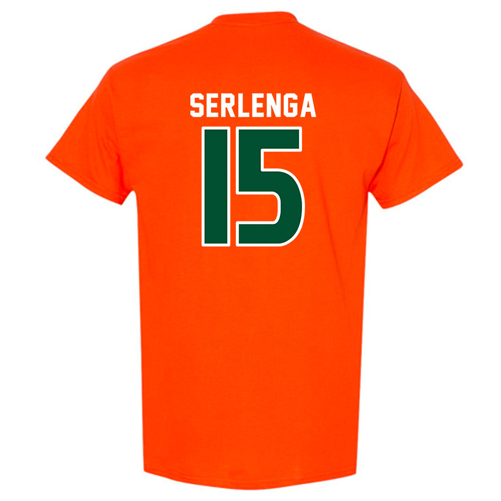 Miami - NCAA Women's Soccer : Allie Serlenga - Replica Shersey T-Shirt-1