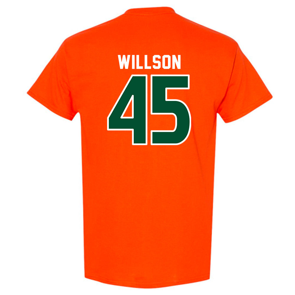 Miami - NCAA Women's Soccer : Gray Willson - Replica Shersey T-Shirt-1