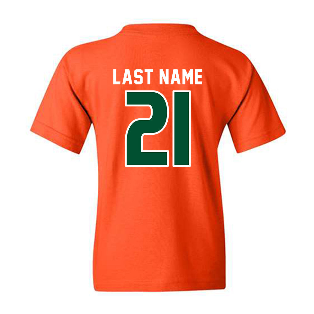 Miami - NCAA Women's Soccer : Kyla Gallagher - Replica Shersey Youth T-Shirt-1