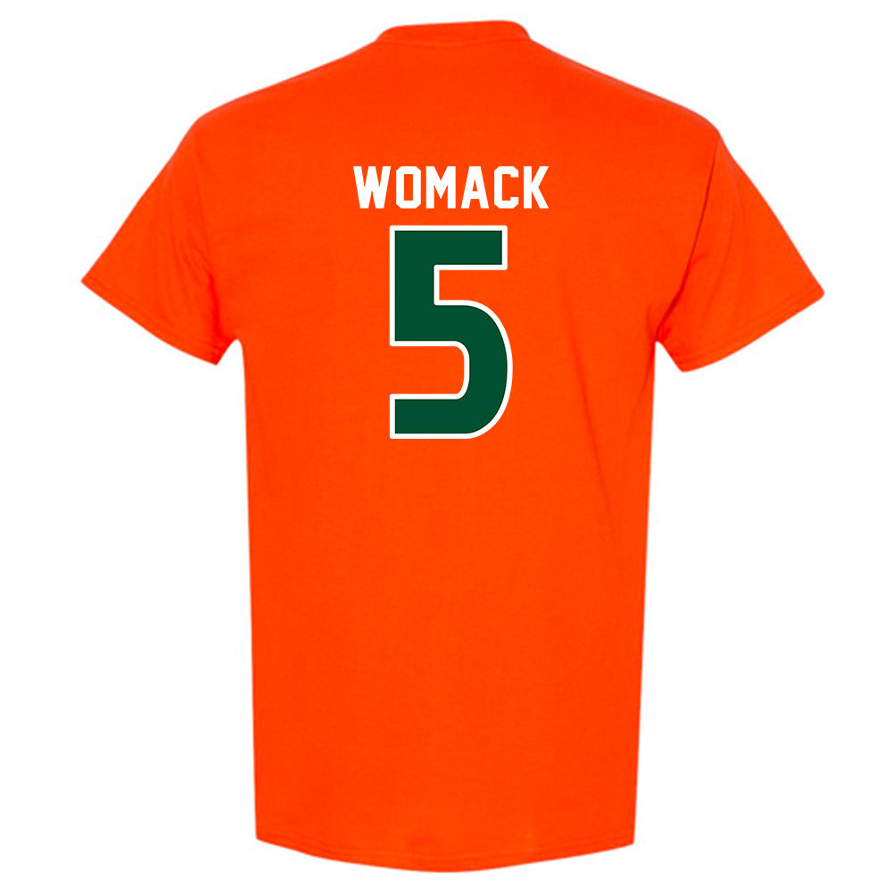 Miami - NCAA Women's Soccer : Jordyn Womack - Replica Shersey T-Shirt-1