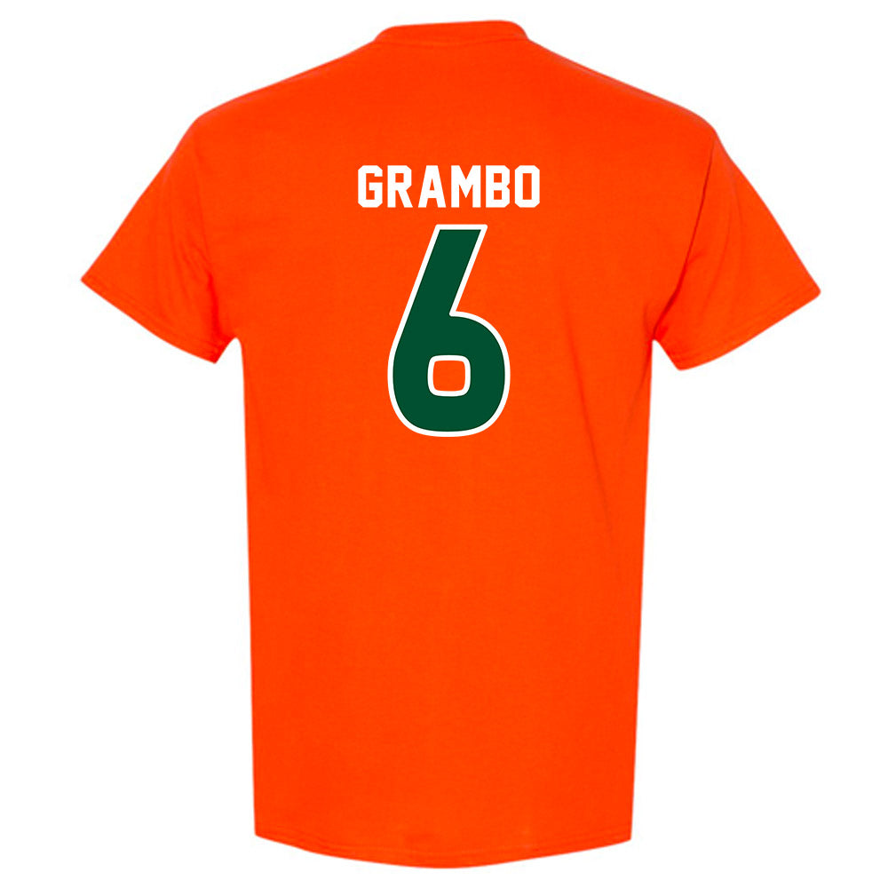 Miami - NCAA Women's Soccer : Tori Grambo - Replica Shersey T-Shirt-1