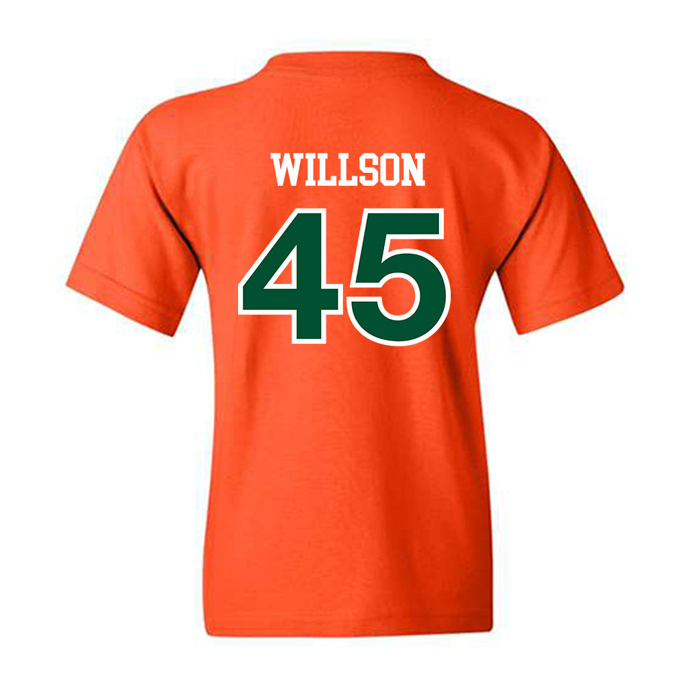 Miami - NCAA Women's Soccer : Gray Willson - Youth T-Shirt