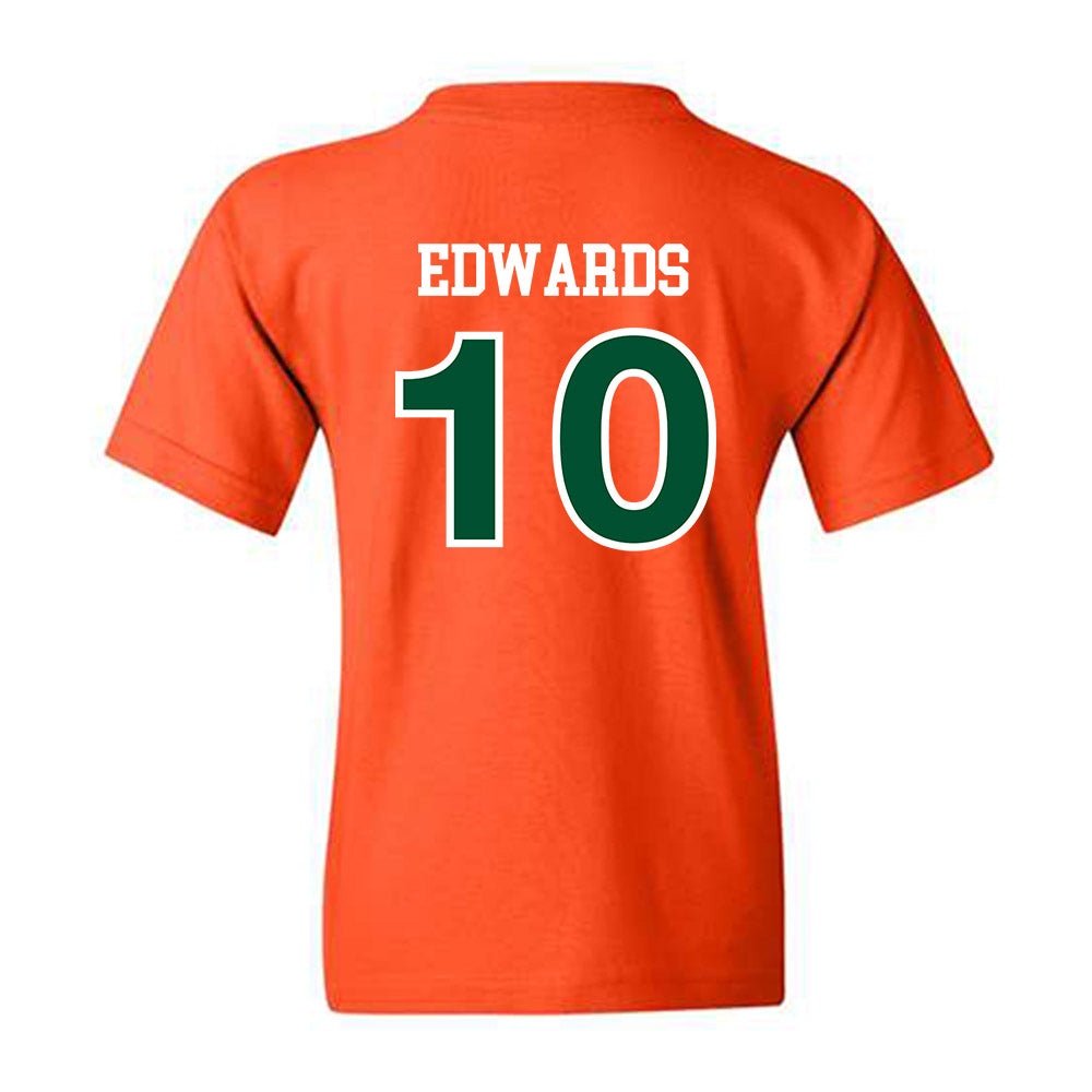 Miami - NCAA Women's Soccer : Julia Edwards - Youth T-Shirt