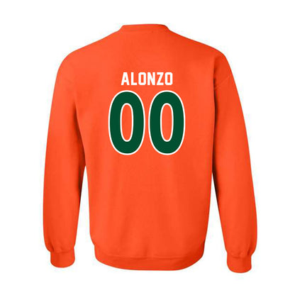 Miami - NCAA Women's Soccer : Vikki Alonzo - Replica Shersey Crewneck Sweatshirt-1