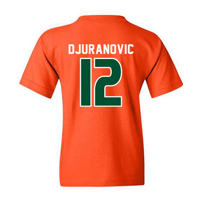 Miami - NCAA Women's Soccer : Lana Djuranovic - Replica Shersey Youth T-Shirt-1