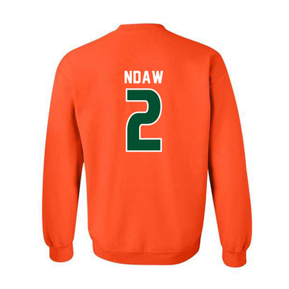 Miami - NCAA Women's Soccer : Dieynaba Ndaw - Replica Shersey Crewneck Sweatshirt-1