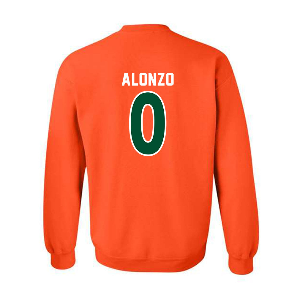 Miami - NCAA Women's Soccer : Vikki Alonzo - Replica Shersey Crewneck Sweatshirt-1