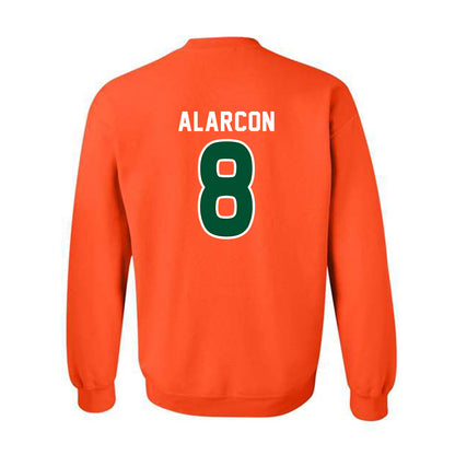 Miami - NCAA Women's Soccer : Ciara Alarcon - Replica Shersey Crewneck Sweatshirt-1