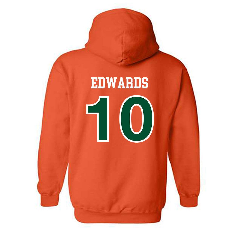 Miami - NCAA Women's Soccer : Julia Edwards - Hooded Sweatshirt