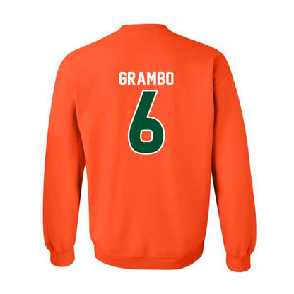 Miami - NCAA Women's Soccer : Tori Grambo - Replica Shersey Crewneck Sweatshirt-1