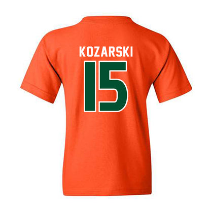 Miami - NCAA Women's Soccer : Gisselle Kozarski - Replica Shersey Youth T-Shirt-1