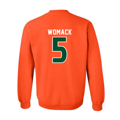 Miami - NCAA Women's Soccer : Jordyn Womack - Replica Shersey Crewneck Sweatshirt-1