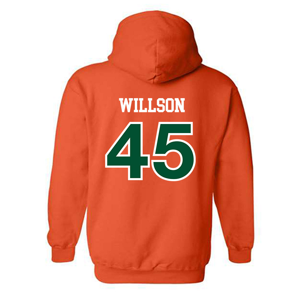 Miami - NCAA Women's Soccer : Gray Willson - Hooded Sweatshirt