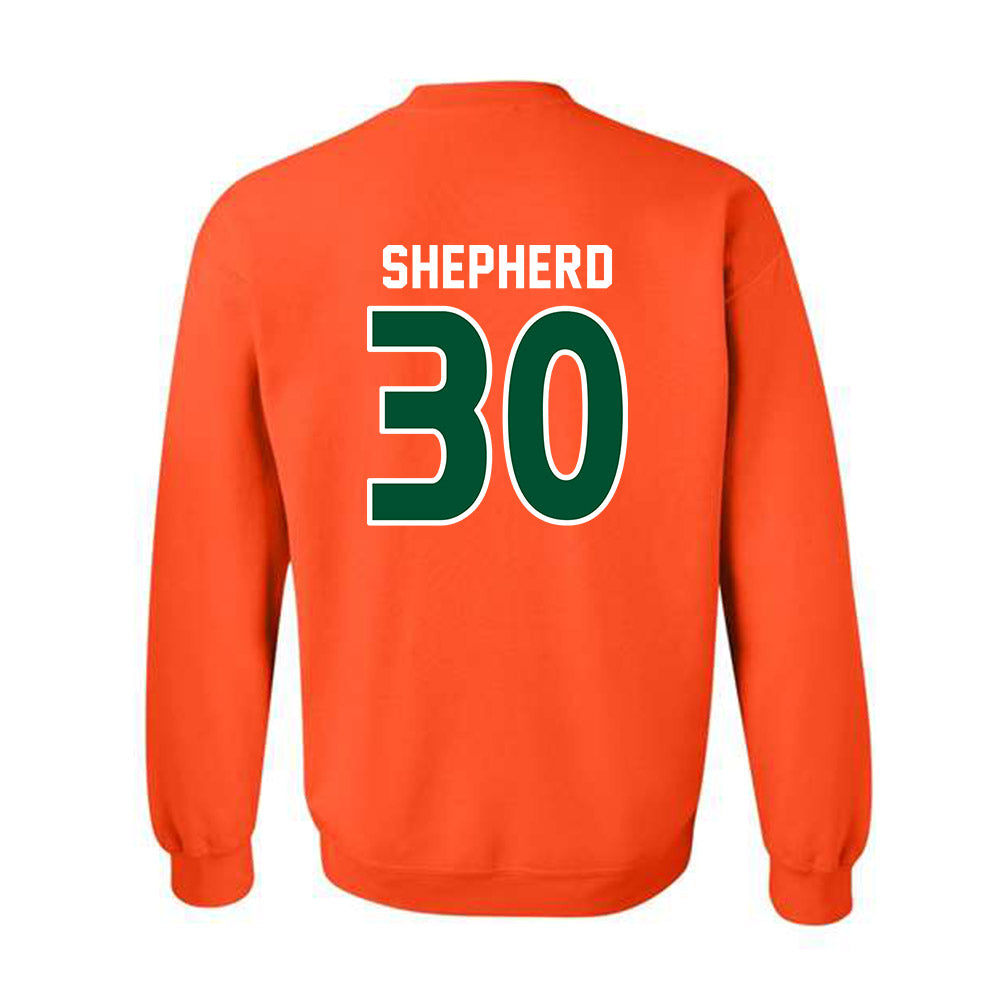 Miami - NCAA Women's Soccer : Zoe Shepherd - Replica Shersey Crewneck Sweatshirt-1