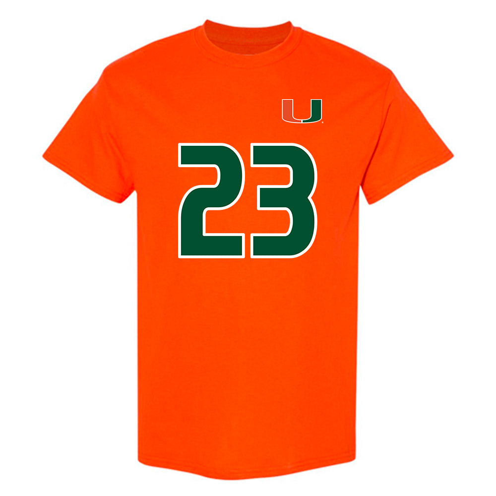 Miami - NCAA Women's Soccer : Faith Graziano - Replica Shersey T-Shirt-0