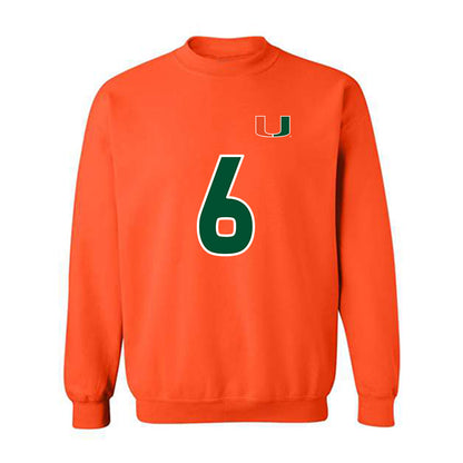 Miami - NCAA Women's Soccer : Tori Grambo - Replica Shersey Crewneck Sweatshirt-0