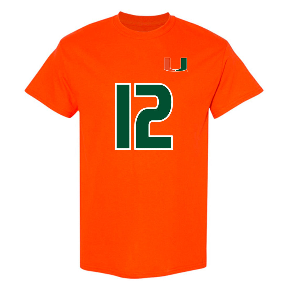 Miami - NCAA Women's Soccer : Lana Djuranovic - Replica Shersey T-Shirt-0