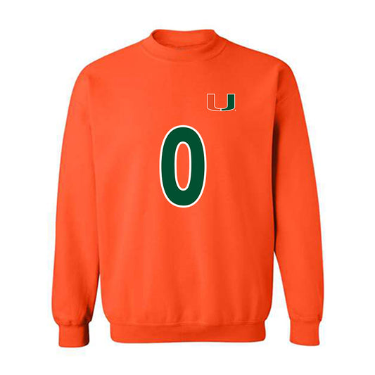 Miami - NCAA Women's Soccer : Emilie Maihs - Replica Shersey Crewneck Sweatshirt-0