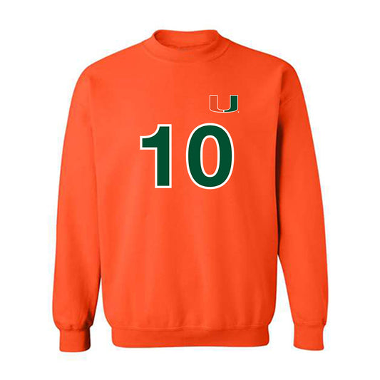 Miami - NCAA Women's Soccer : Julia Edwards - Crewneck Sweatshirt