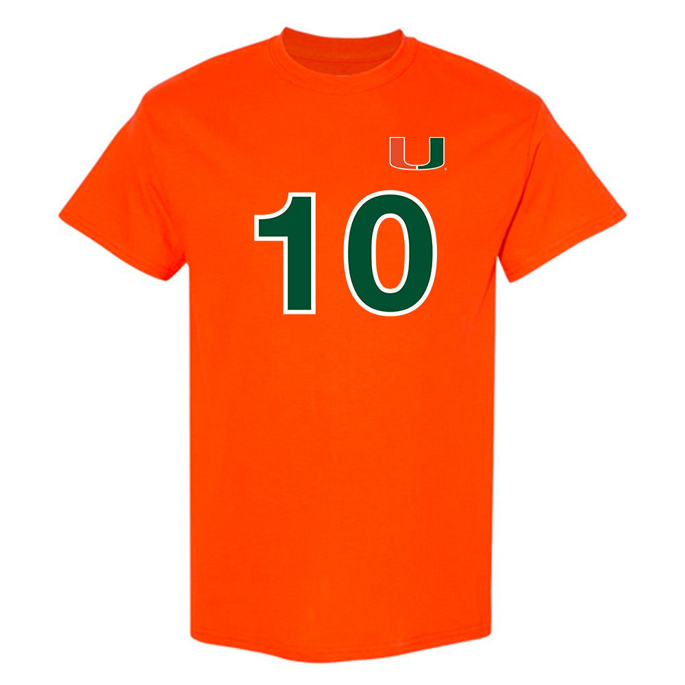 Miami - NCAA Women's Soccer : Julia Edwards - T-Shirt