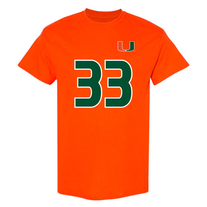 Miami - NCAA Women's Soccer : Hanna Moore - Replica Shersey T-Shirt-0