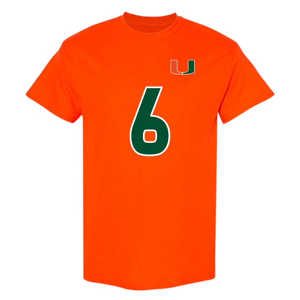 Miami - NCAA Women's Soccer : Tori Grambo - Replica Shersey T-Shirt-0