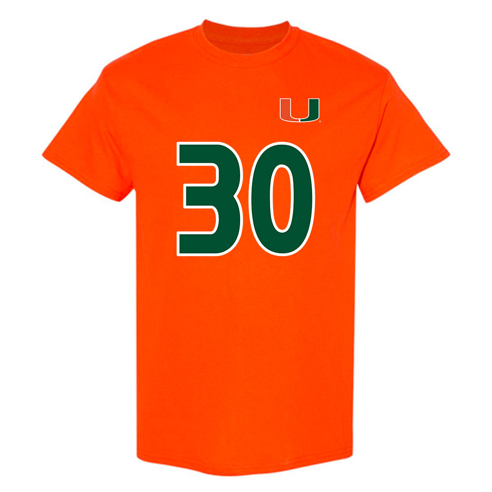 Miami - NCAA Women's Soccer : Zoe Shepherd - Replica Shersey T-Shirt-0