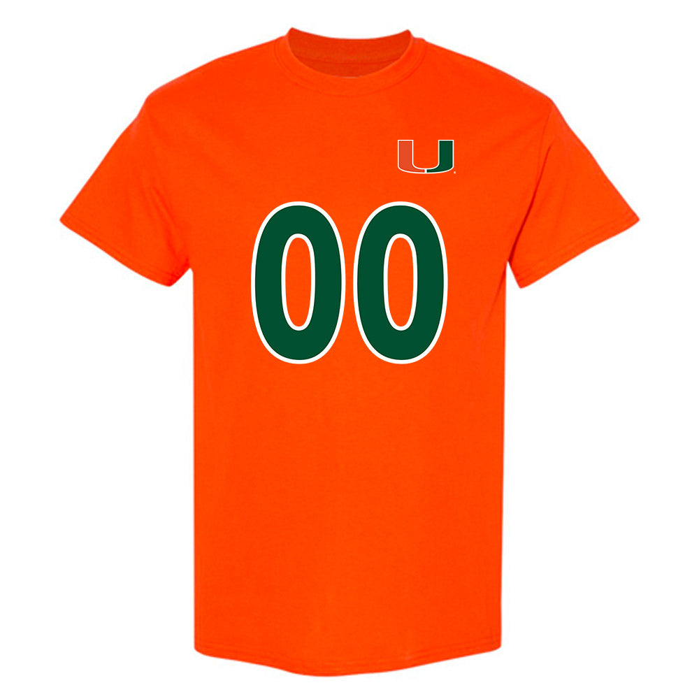 Miami - NCAA Women's Soccer : Claireese Foley - Replica Shersey T-Shirt-0