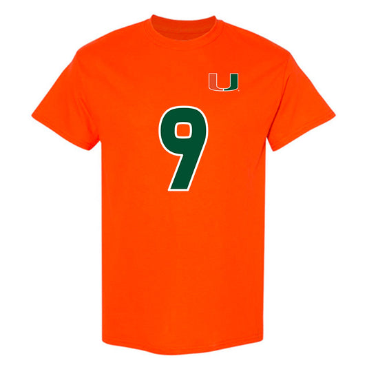 Miami - NCAA Women's Soccer : Giovana Canali - Replica Shersey T-Shirt-0