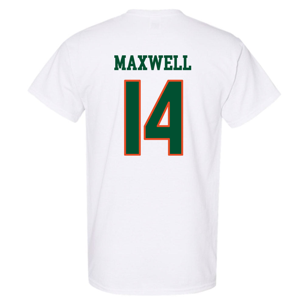 Miami - NCAA Women's Soccer : Taylor Maxwell - Replica Shersey T-Shirt-1