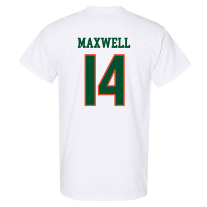 Miami - NCAA Women's Soccer : Taylor Maxwell - Replica Shersey T-Shirt-1