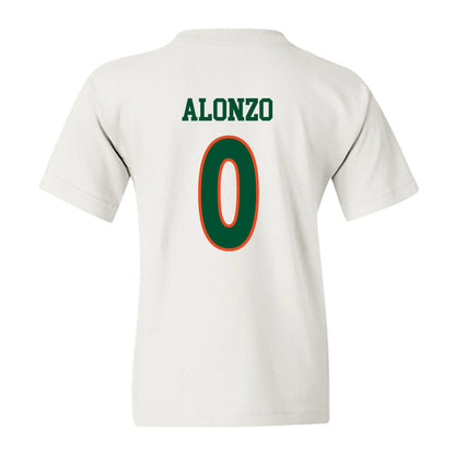 Miami - NCAA Women's Soccer : Vikki Alonzo - Replica Shersey Youth T-Shirt-1