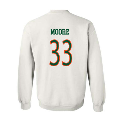 Miami - NCAA Women's Soccer : Hanna Moore - Replica Shersey Crewneck Sweatshirt