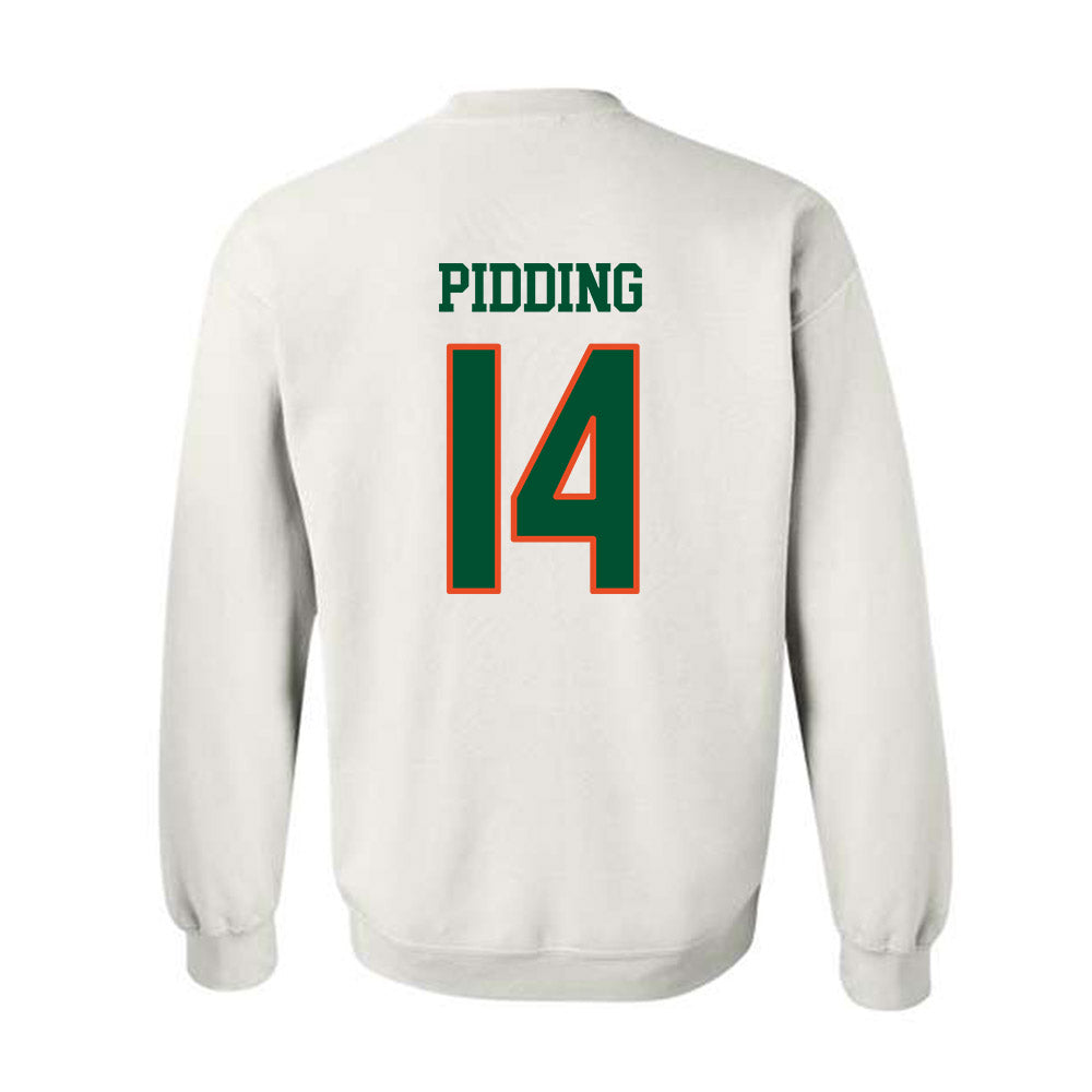  - NCAA Women's Soccer : Emma Pidding - Replica Shersey Crewneck Sweatshirt-1