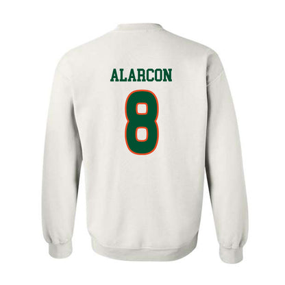 Miami - NCAA Women's Soccer : Ciara Alarcon - Replica Shersey Crewneck Sweatshirt