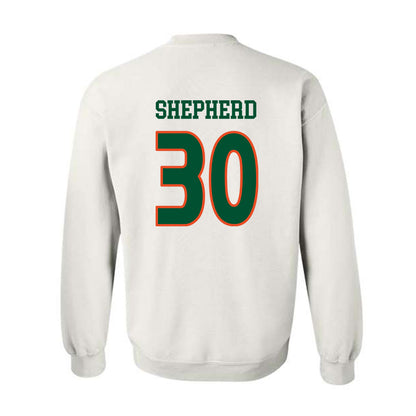 Miami - NCAA Women's Soccer : Zoe Shepherd - Replica Shersey Crewneck Sweatshirt