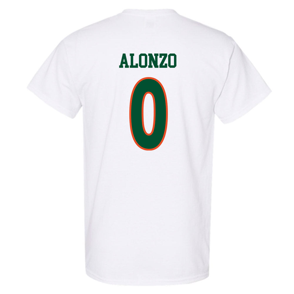 Miami - NCAA Women's Soccer : Vikki Alonzo - Replica Shersey T-Shirt-1