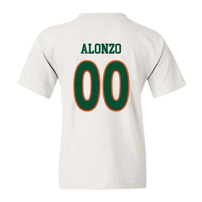Miami - NCAA Women's Soccer : Vikki Alonzo - Replica Shersey Youth T-Shirt-1