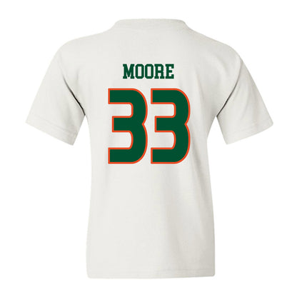 Miami - NCAA Women's Soccer : Hanna Moore - Replica Shersey Youth T-Shirt