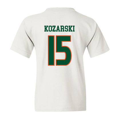 Miami - NCAA Women's Soccer : Gisselle Kozarski - Replica Shersey Youth T-Shirt