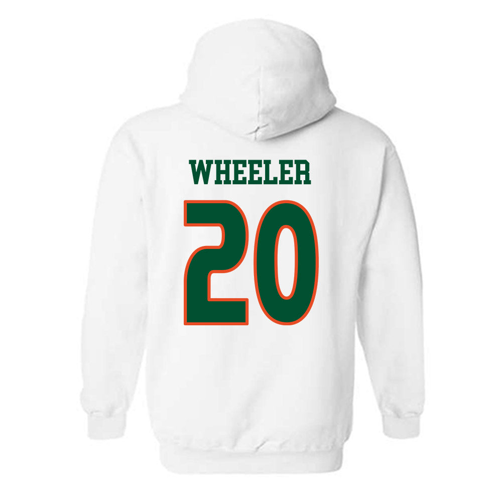  - NCAA Women's Soccer : Reese Wheeler - Replica Shersey Hooded Sweatshirt-1