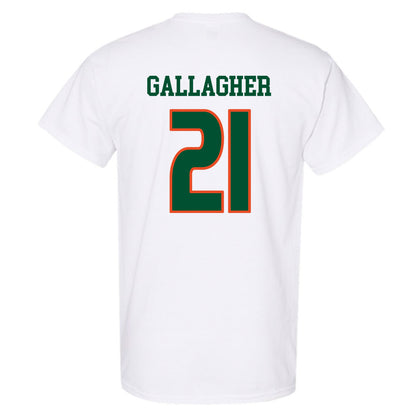 Miami - NCAA Women's Soccer : Kyla Gallagher - Replica Shersey T-Shirt