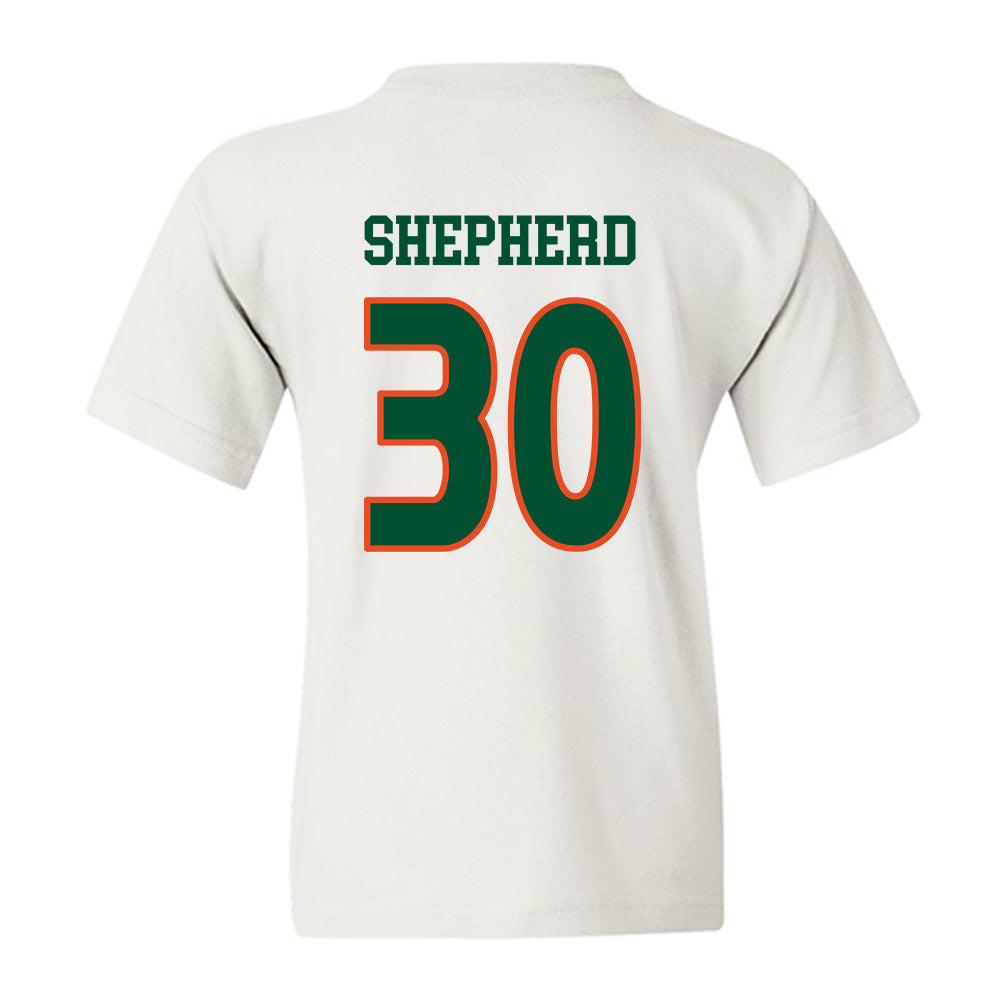 Miami - NCAA Women's Soccer : Zoe Shepherd - Replica Shersey Youth T-Shirt