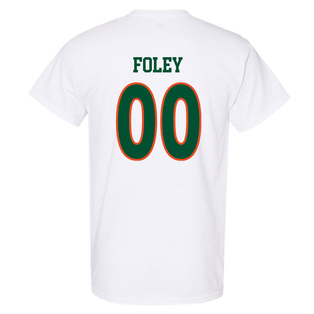 Miami - NCAA Women's Soccer : Claireese Foley - Replica Shersey T-Shirt