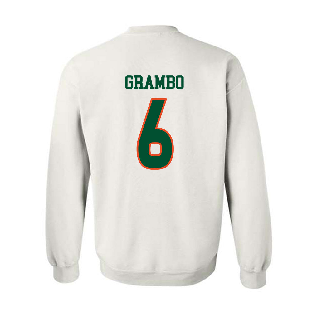 Miami - NCAA Women's Soccer : Tori Grambo - Replica Shersey Crewneck Sweatshirt