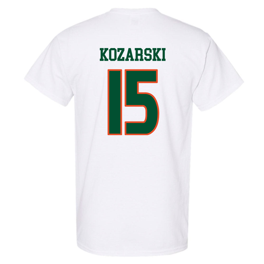 Miami - NCAA Women's Soccer : Gisselle Kozarski - Replica Shersey T-Shirt