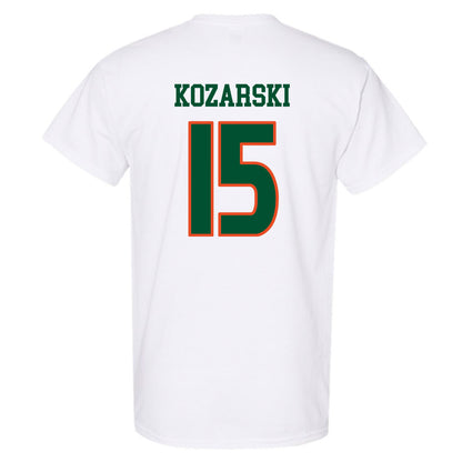 Miami - NCAA Women's Soccer : Gisselle Kozarski - Replica Shersey T-Shirt