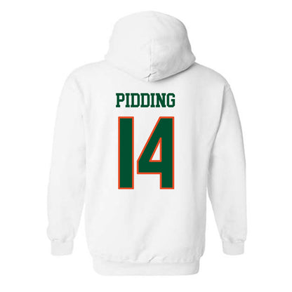  - NCAA Women's Soccer : Emma Pidding - Replica Shersey Hooded Sweatshirt-1